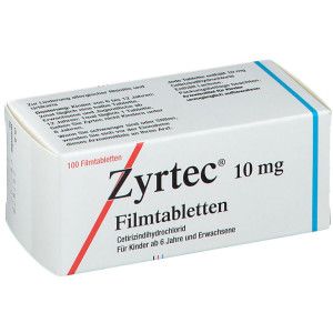 ZYRTEC 10 mg Filmtabletten